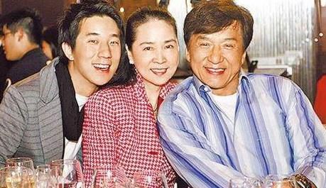 房祖名、林鳳嬌和成龍(資料圖)