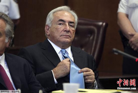 資料圖：前國際貨幣基金組織總裁斯特勞斯-卡恩。