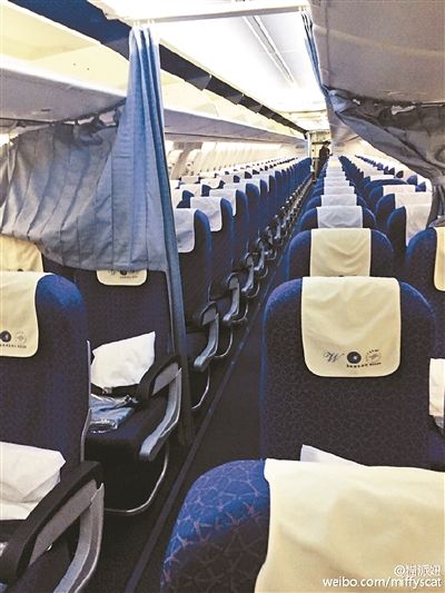 年關將近，很多人回家的票還沒有著落，而昨日凌晨，一架從武漢飛往廣州的航班上只有一名女乘客，偌大的客機成了一個人的專機。