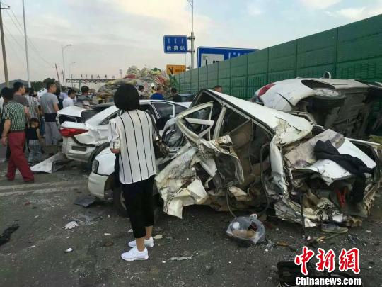 圖為事發(fā)現(xiàn)場(chǎng)。