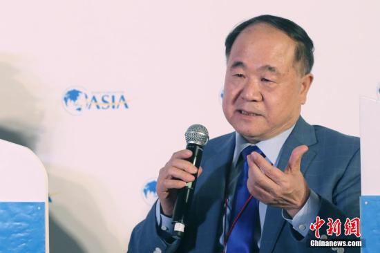 資料圖：莫言。 中新社記者 韓海丹 攝