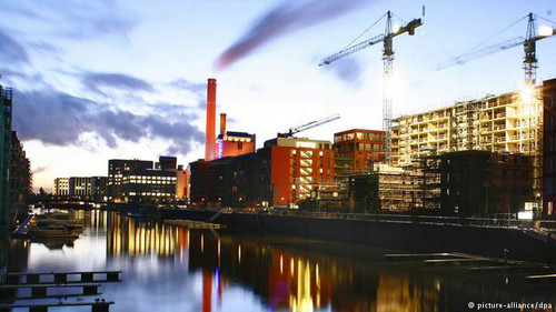 資料圖片：德國法蘭克福。（德國之聲電臺網(wǎng)站）