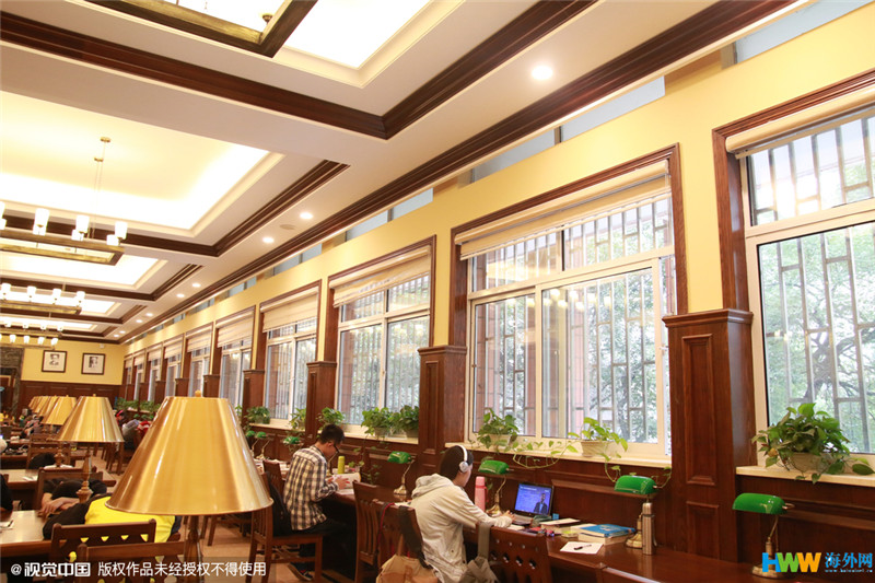 重慶大學(xué)改造翻新的“民國風(fēng)圖書館”走紅網(wǎng)絡(luò)，引得無數(shù)網(wǎng)友點(diǎn)贊