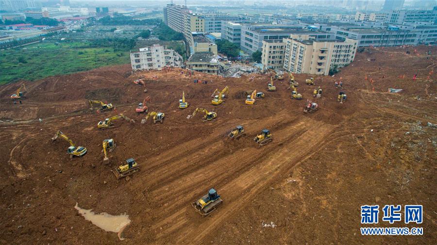救援車源源不絕，救援人源源不斷——深圳滑坡災害救援處置36小時全景掃描