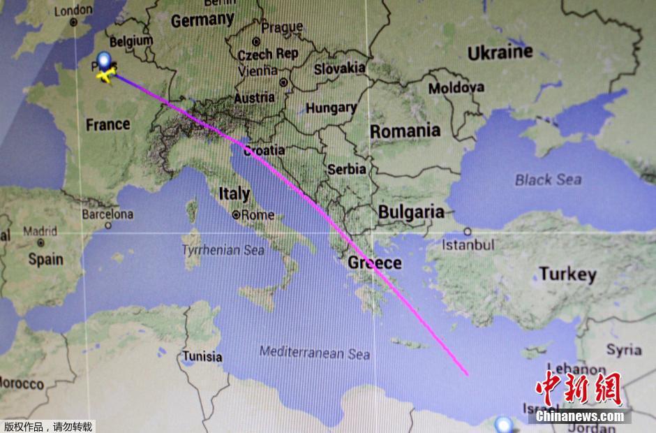 載66人埃航失聯(lián)客機墜毀 同線航班當(dāng)晚照常起飛