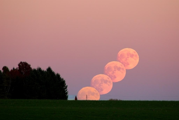 68年來(lái)最大！今晚夜空上演超級(jí)月亮