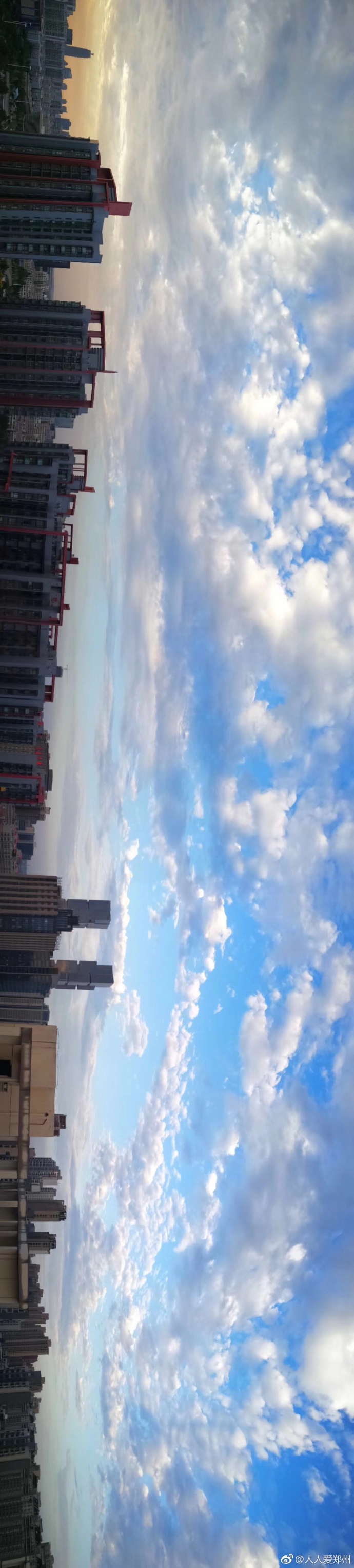 又被鄭州的藍(lán)天刷屏！隨便一拍就是手機(jī)壁紙