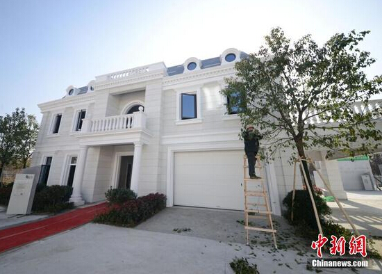 看！這些別墅都是3D打印出來的 僅耗時1天