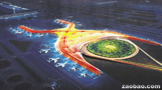 墨西哥將斥巨資建新機場形似蜘蛛設(shè)計超前(圖)