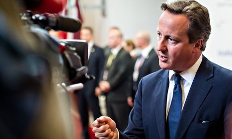 　資料圖：英國(guó)首相卡梅倫。