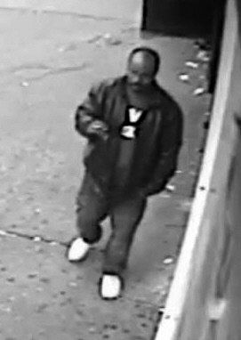 警方公布的嫌疑人視頻截圖。