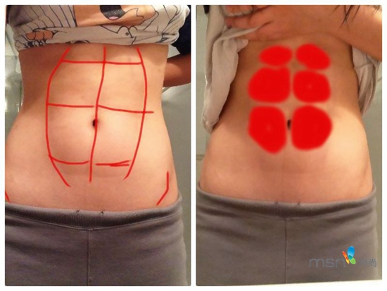 蔡依林 你的馬甲線“脫妝”了！