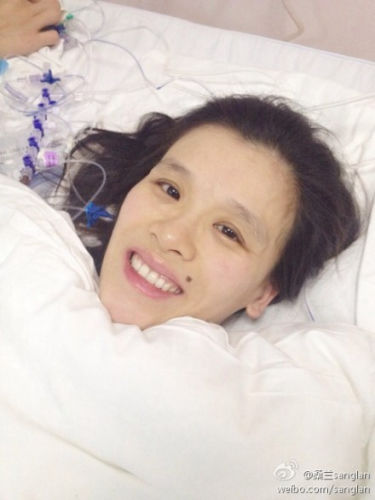 　圖片來(lái)源;桑蘭微博。