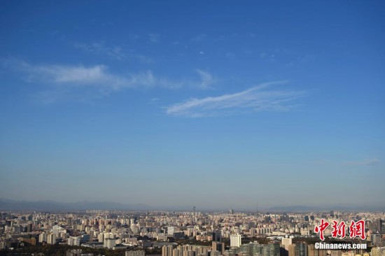 北京多舉措保障APEC會議期間空氣質量 藍天綻放