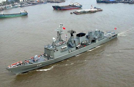 資料圖：中國為泰國建造的納萊頌恩級護衛(wèi)艦。