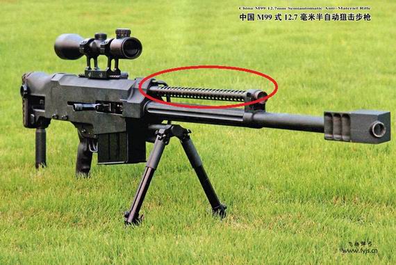 資料圖：M99型狙擊步槍。