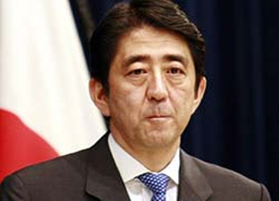 原文配圖：日本首相安倍晉三。