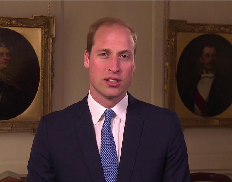 威廉王子新春拜年！