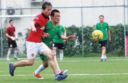 平安保險與農(nóng)大體院的這場比賽，在上半場就失去了懸念